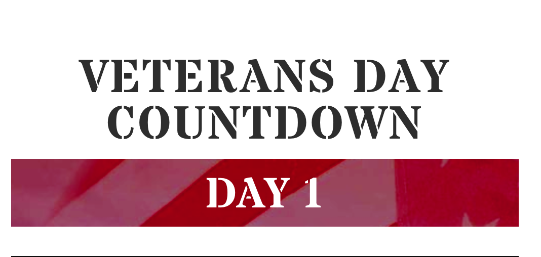 The Journey Home Project Veterans Day Countdown – Day 1
